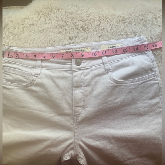 Jones New York Jeans Soho Capri Crop White Size 8 - Picture 2 of 7